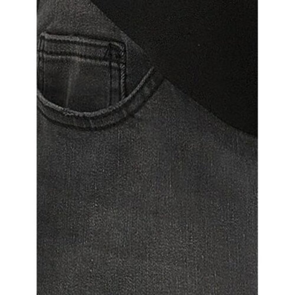 TIME & TRU Maternity XXL Skinny JEANS, Comfort FULL PANEL, Charcoal GREY NEW - Picture 5 of 5